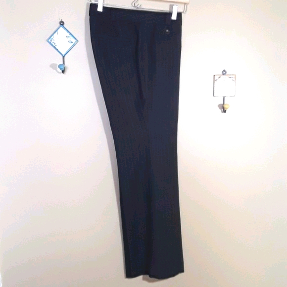 Banana Republic charcoal pin striped wool pants - Picture 2 of 5